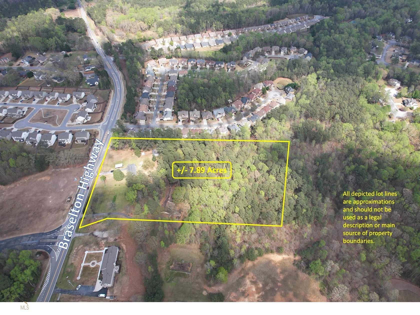 7.89 Acres of Mixed-Use Land for Sale in Buford, Georgia