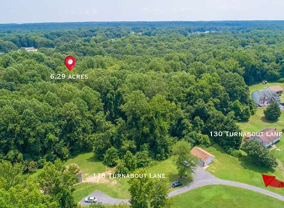 6.3 Acres of Residential Land for Sale in Huntingtown, Maryland