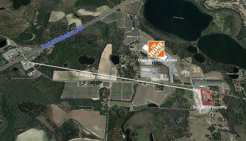 8.5 Acres of Residential Land for Sale in Lake Park, Georgia