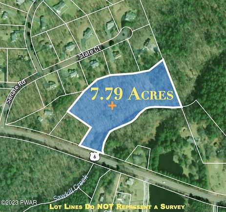 9.1 Acres of Residential Land for Sale in Milford, Pennsylvania
