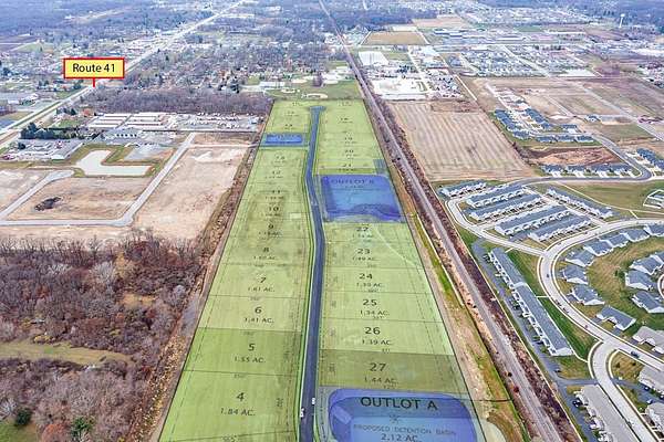 1.44 Acres of Land for Sale in Cedar Lake, Indiana