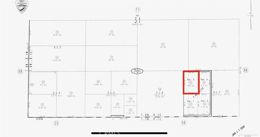 4.7 Acres of Residential Land for Sale in Lucerne Valley, California