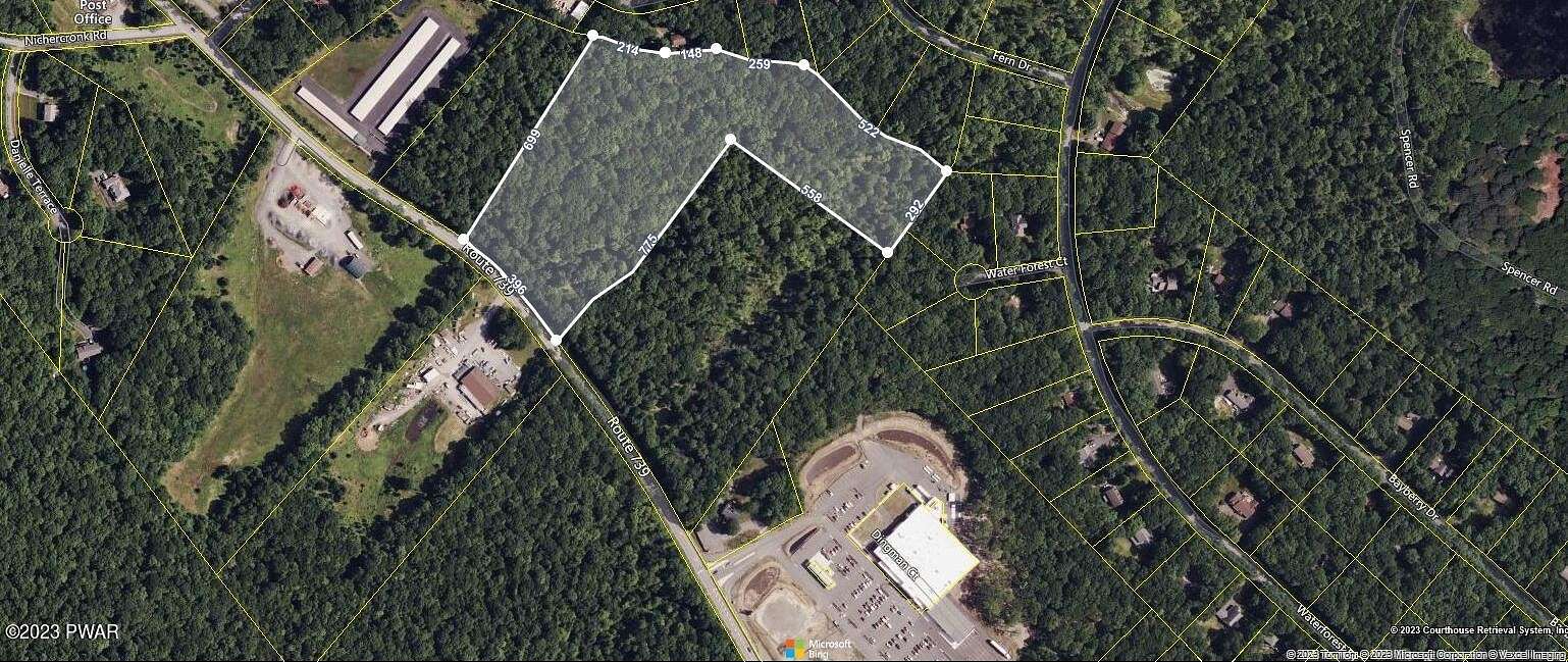 11.5 Acres of Land for Sale in Dingmans Ferry, Pennsylvania