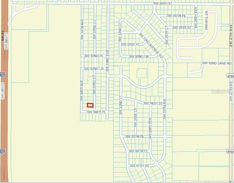 0.21 Acres of Residential Land for Sale in Ocala, Florida