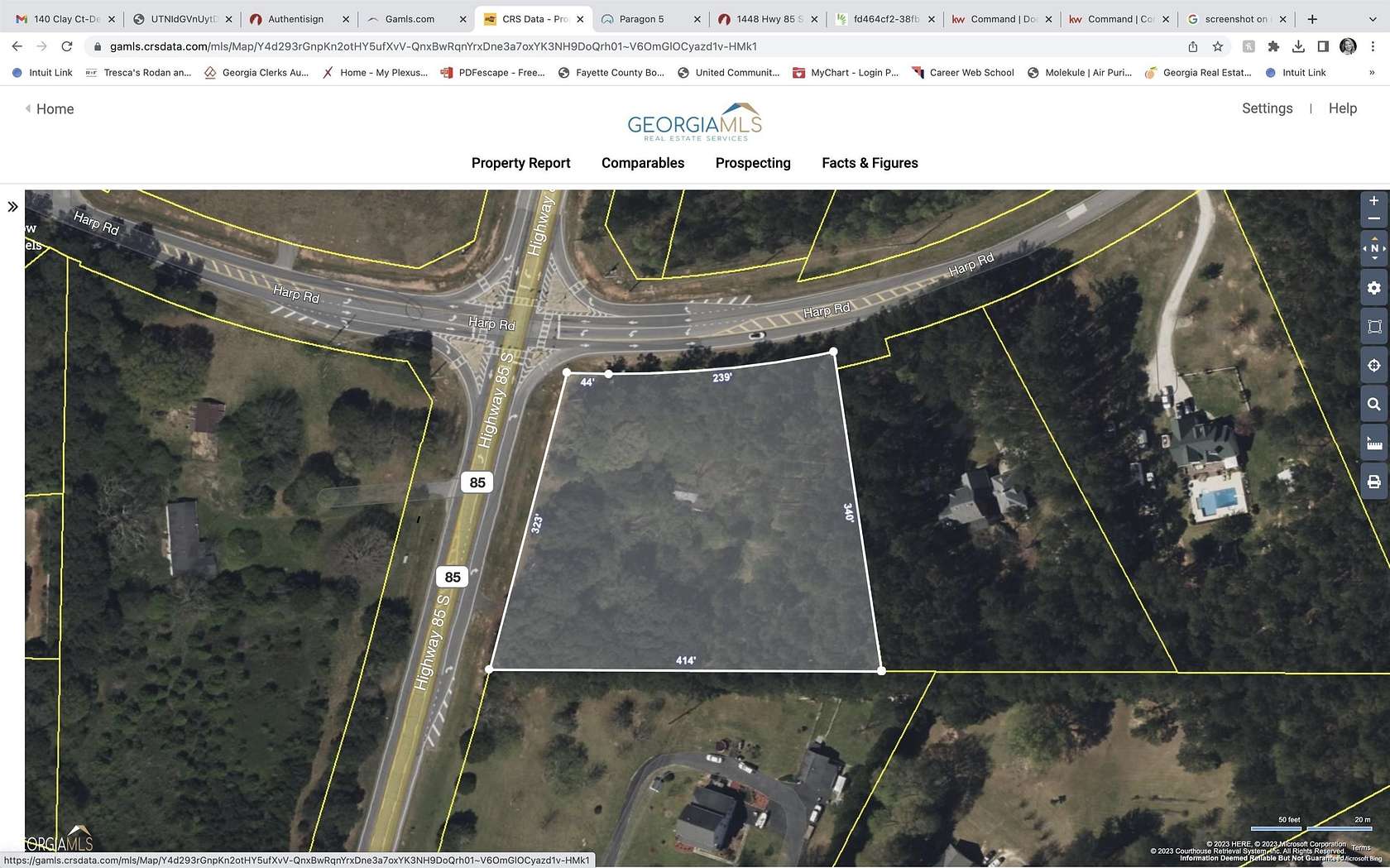 2.7 Acres of Residential Land for Sale in Fayetteville, Georgia