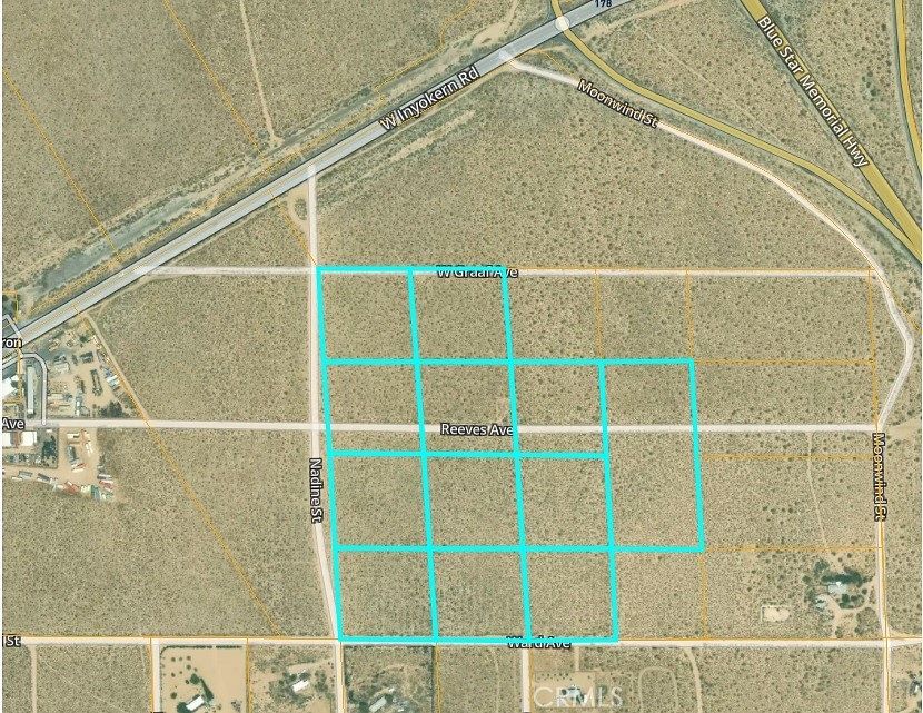 38.6 Acres of Land for Sale in Inyokern, California
