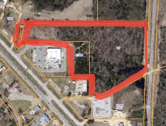 20.5 Acres of Commercial Land for Sale in Hattiesburg, Mississippi