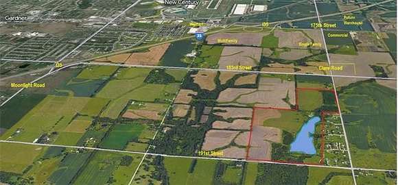 170 Acres of Land for Sale in Gardner, Kansas
