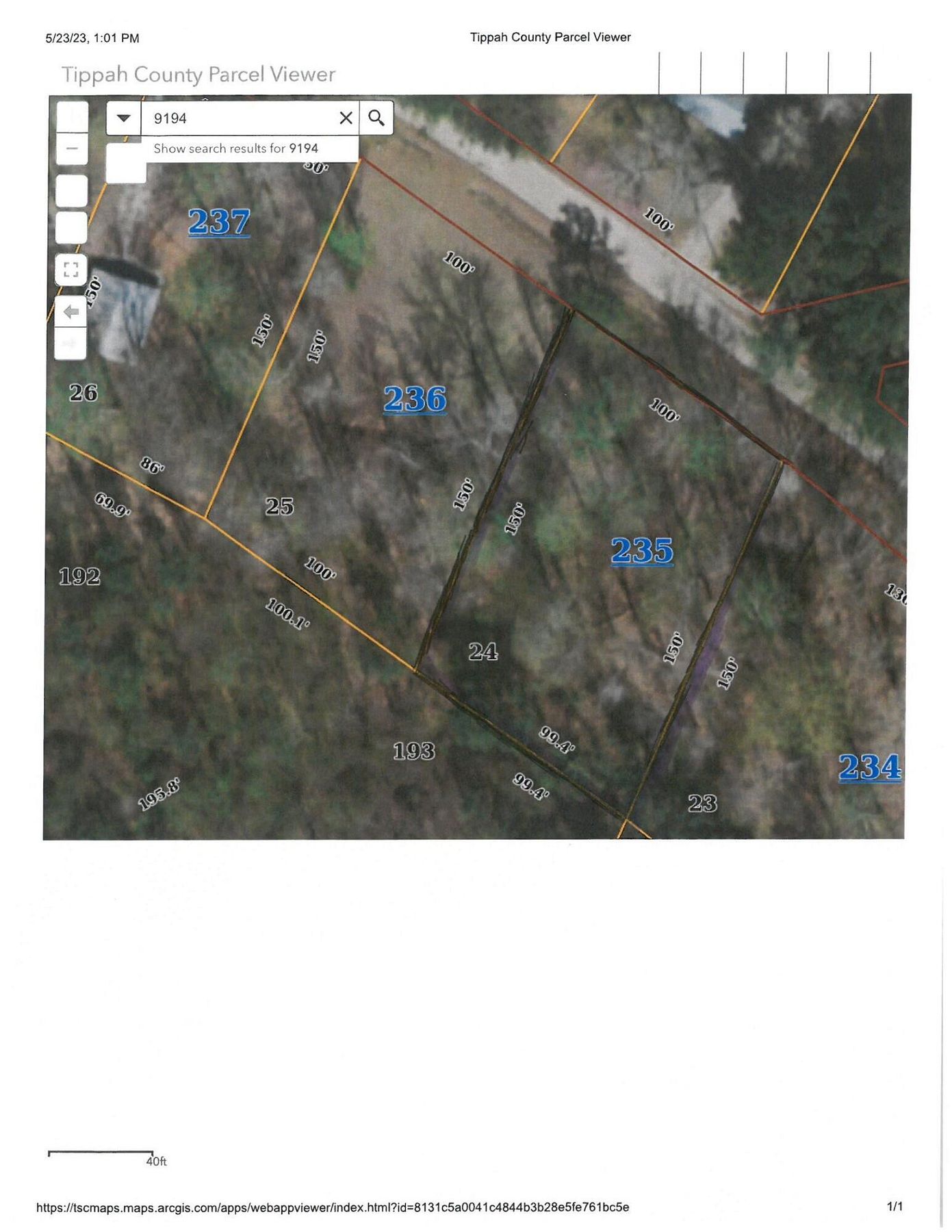 Residential Land for Sale in Booneville, Mississippi