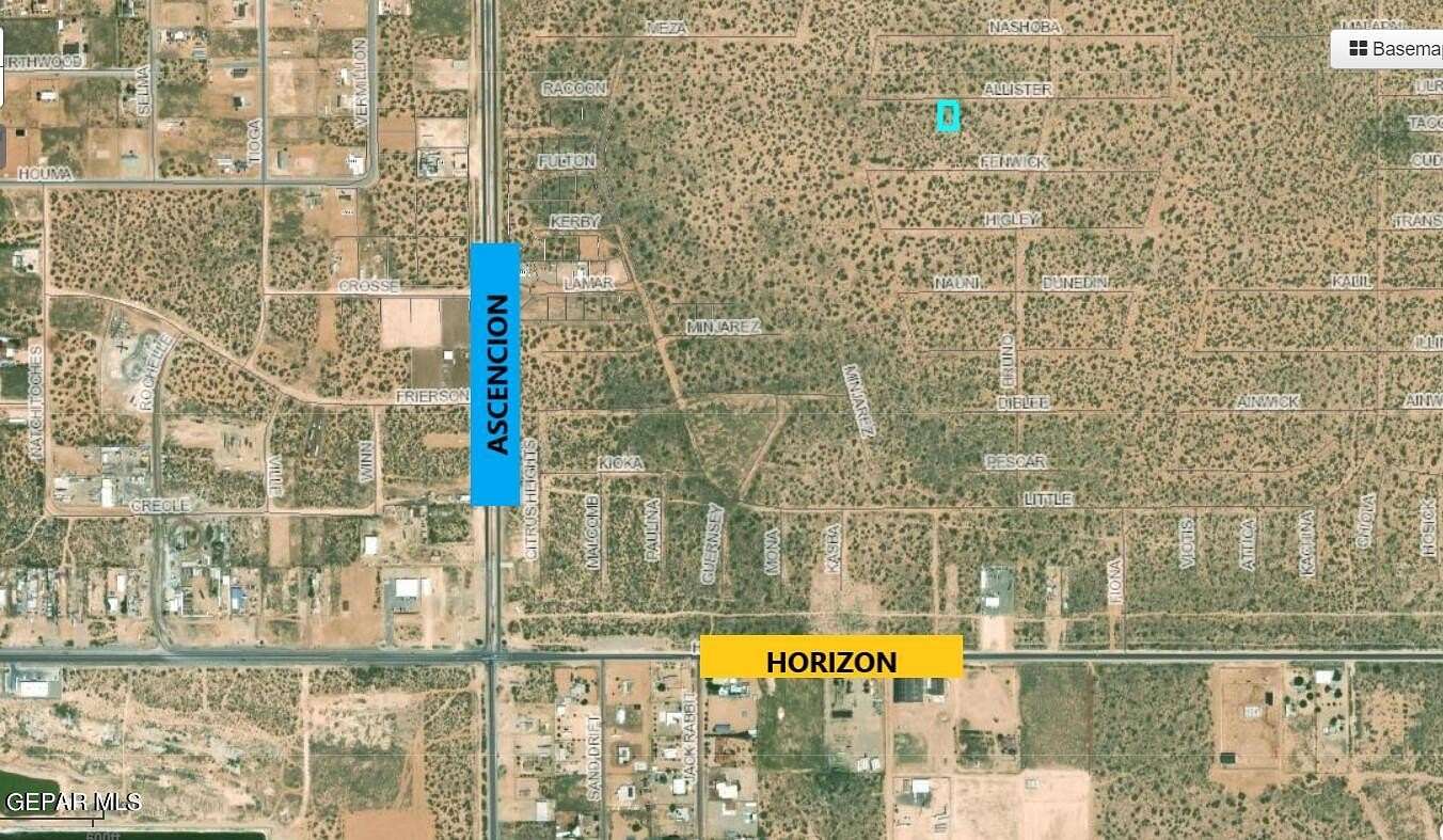 0.23 Acres of Residential Land for Sale in Horizon City, Texas