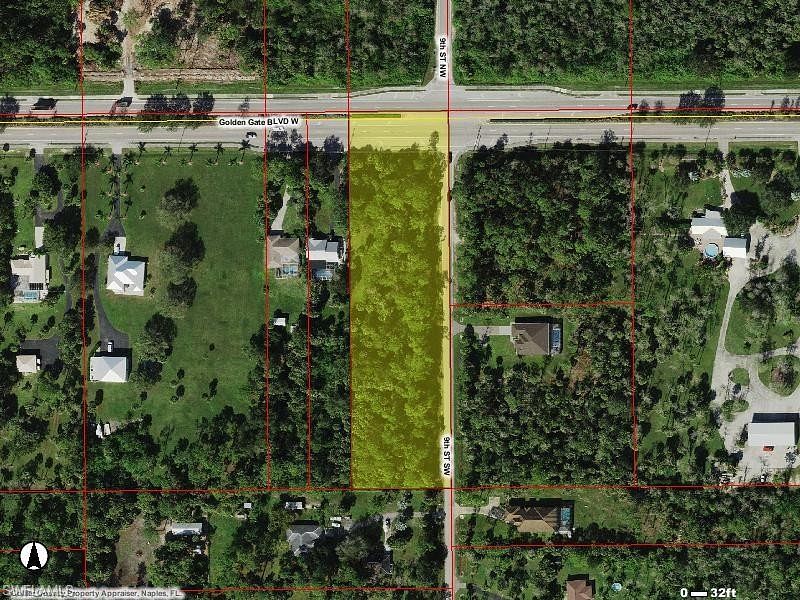 2.8 Acres of Residential Land for Sale in Naples, Florida