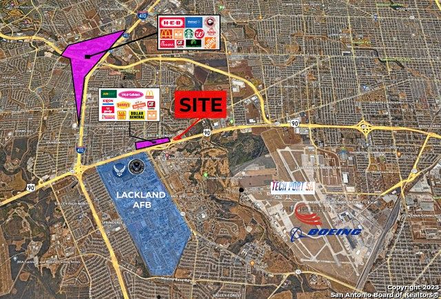 5.3 Acres of Commercial Land for Sale in San Antonio, Texas