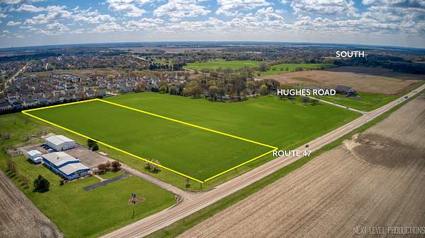 9.17 Acres of Mixed-Use Land for Sale in Elburn, Illinois