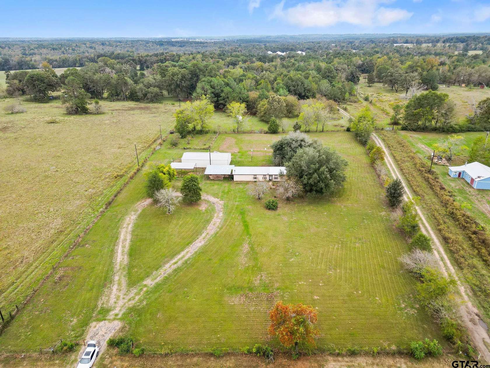 3.2 Acres of Residential Land with Home for Sale in Winona, Texas