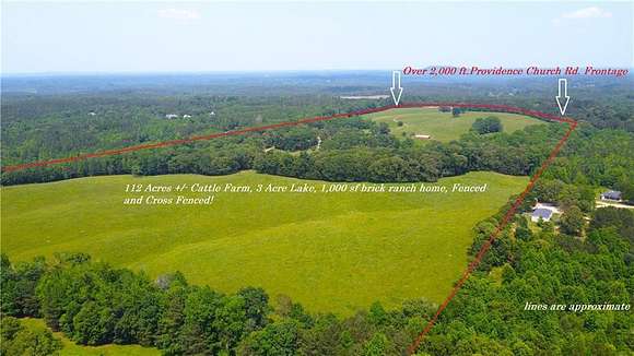 112 Acres of Agricultural Land for Sale in Tallapoosa, Georgia