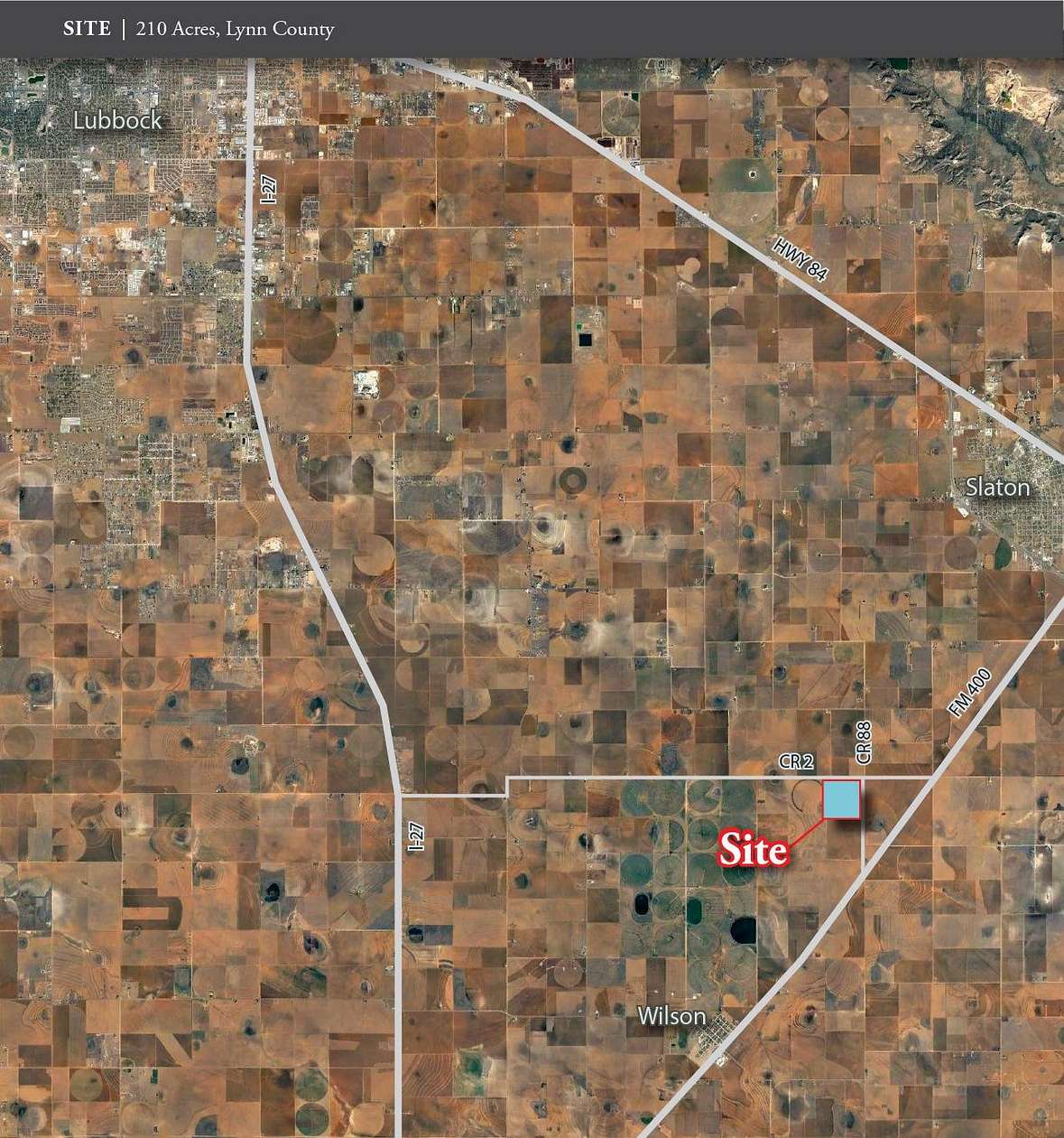 210 Acres of Land for Sale in Wilson, Texas