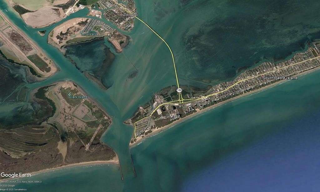 16.8 Acres of Commercial Land for Sale in South Padre Island, Texas