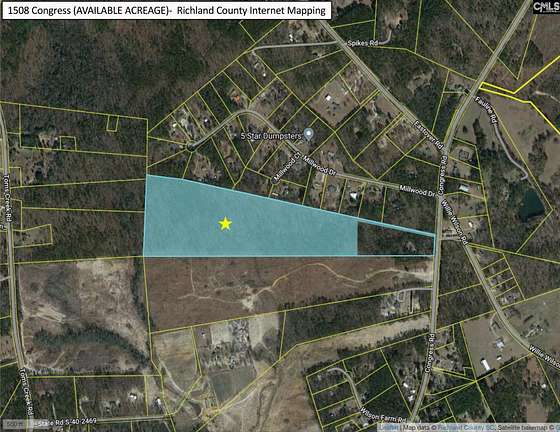 38.7 Acres of Land for Sale in Eastover, South Carolina