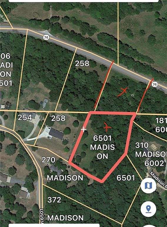 3.1 Acres of Residential Land for Sale in Huntsville, Arkansas