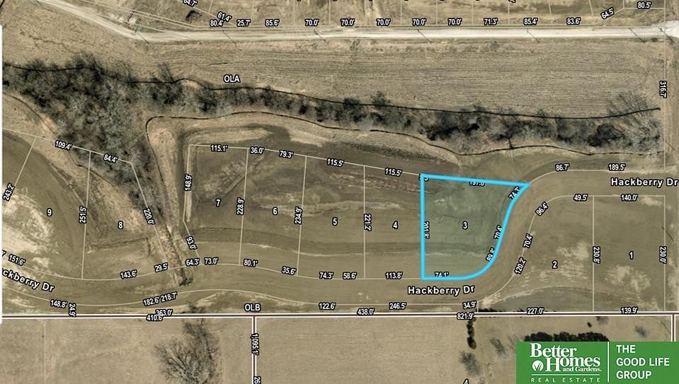 0.7 Acres of Residential Land for Sale in Gretna, Nebraska