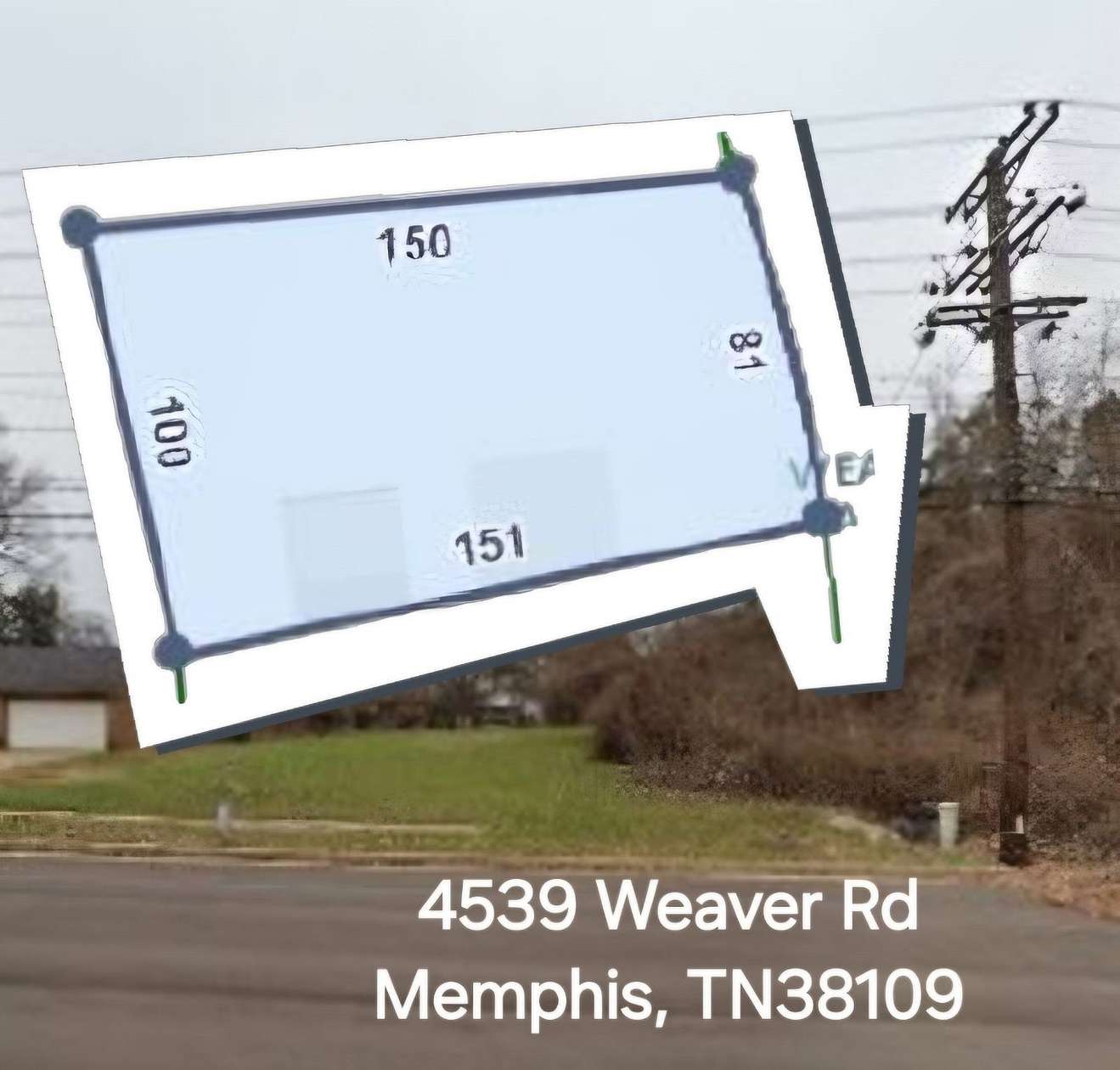 0.25 Acres of Residential Land for Sale in Memphis, Tennessee