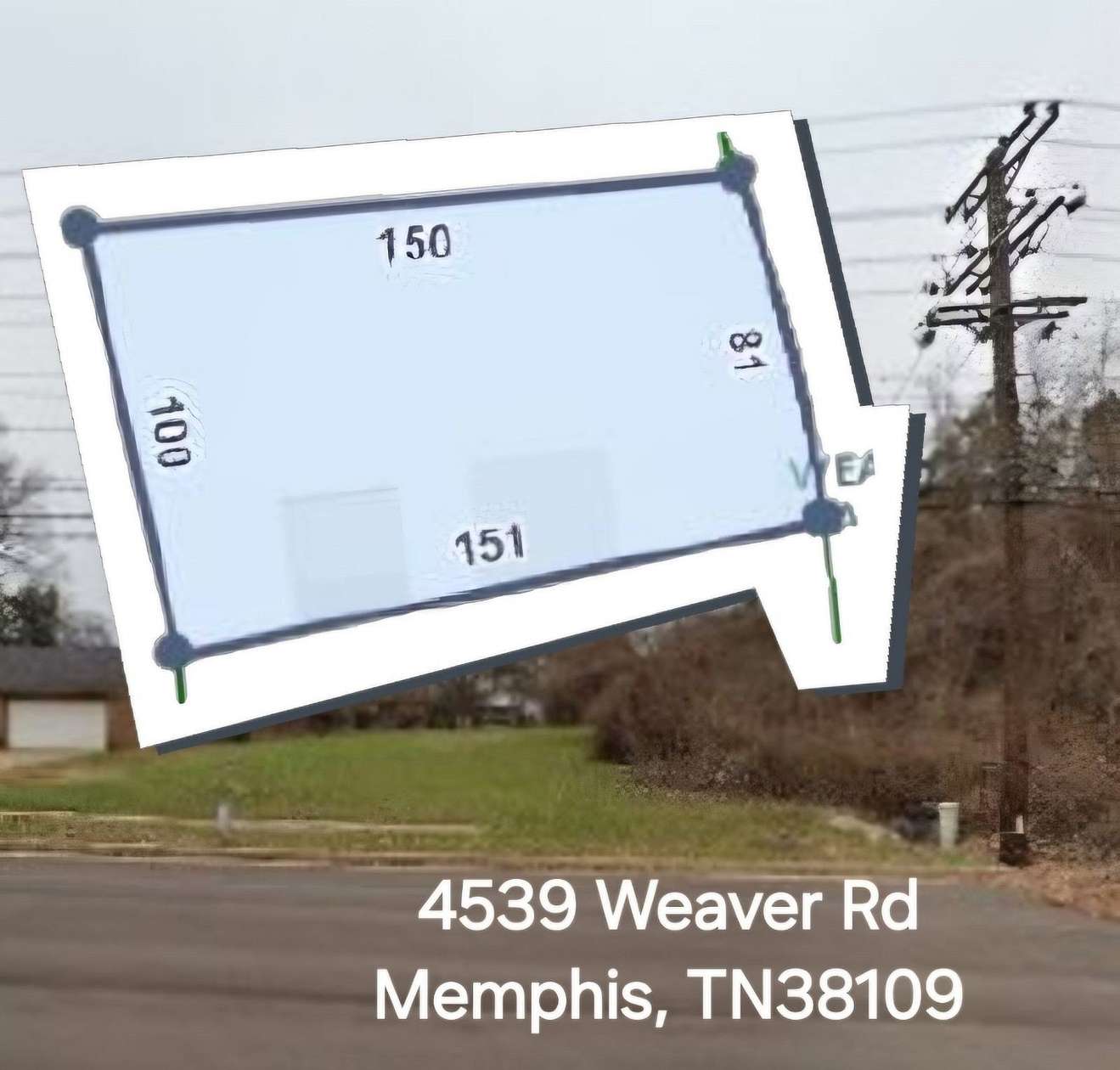 0.25 Acres of Residential Land for Sale in Memphis, Tennessee