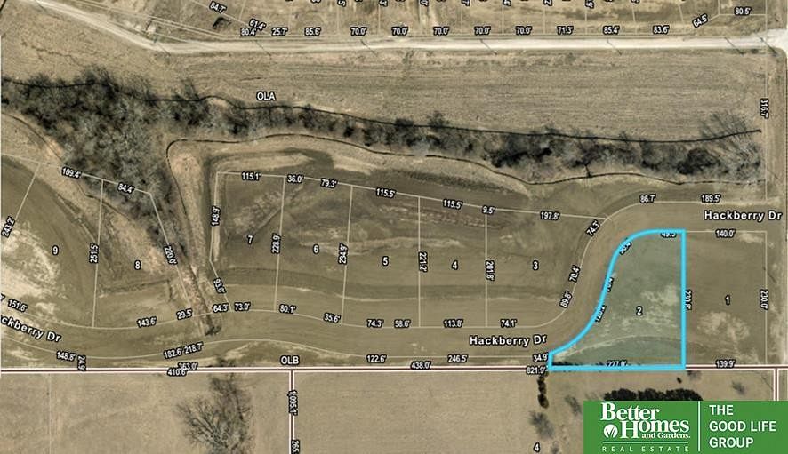 0.79 Acres of Residential Land for Sale in Gretna, Nebraska