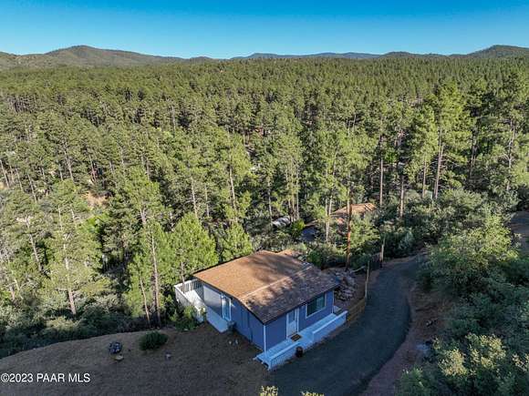 1.3 Acres of Residential Land with Home for Sale in Prescott, Arizona