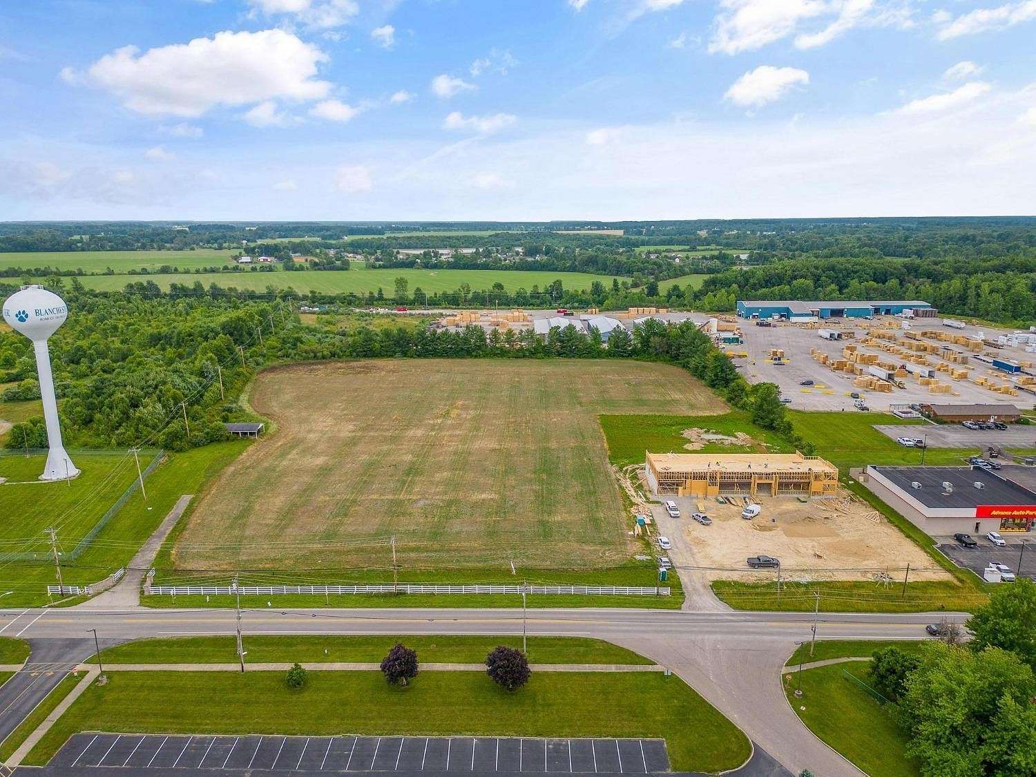 5.5 Acres of Commercial Land for Sale in Blanchester, Ohio