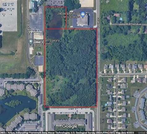 17 Acres of Commercial Land for Sale in Merrillville, Indiana