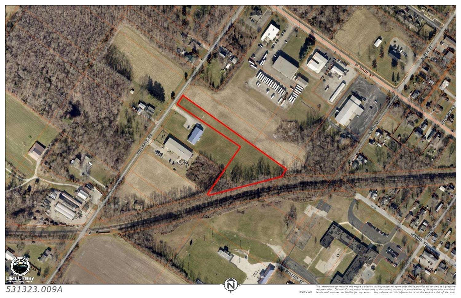 2.2 Acres of Commercial Land for Sale in Williamsburg Township, Ohio