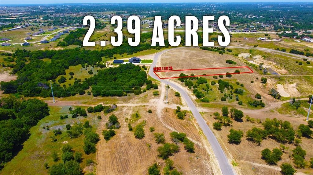 2.4 Acres of Residential Land for Sale in Weatherford, Texas