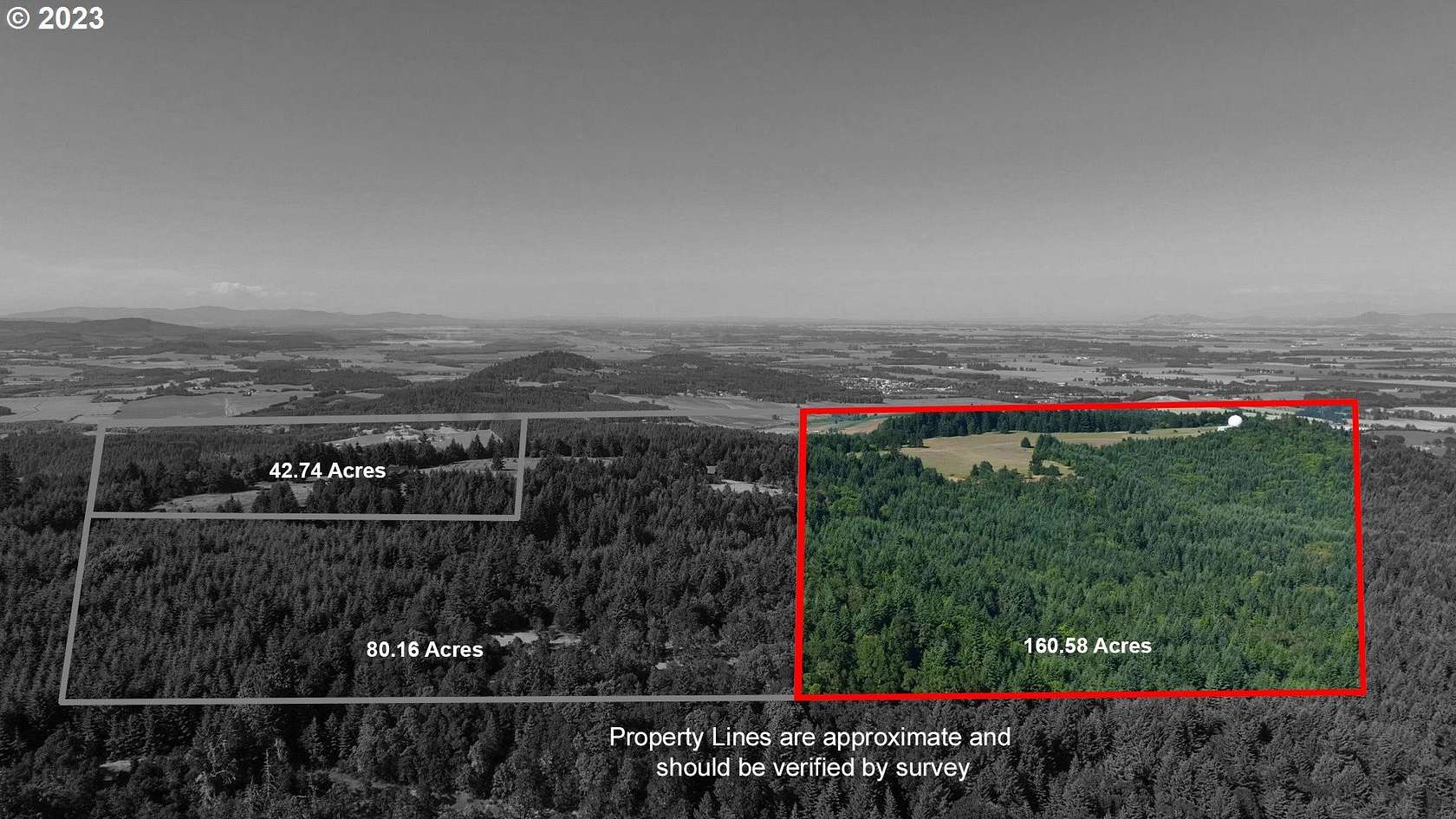 160.58 Acres of Recreational Land & Farm for Sale in Monroe, Oregon