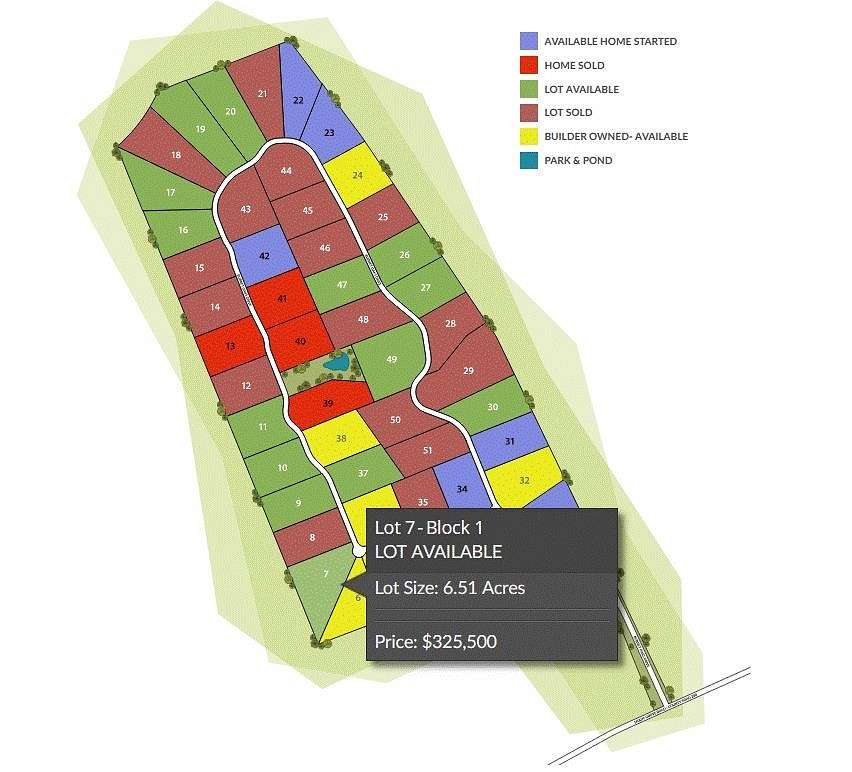 6.51 Acres of Land for Sale in Burnet, Texas