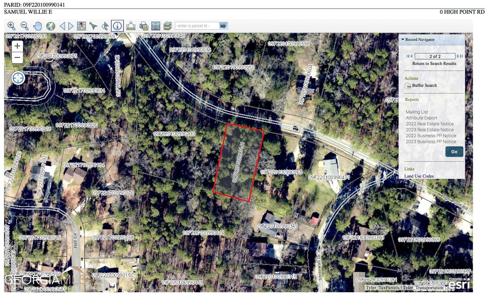 2 Acres of Residential Land for Sale in Union City, Georgia