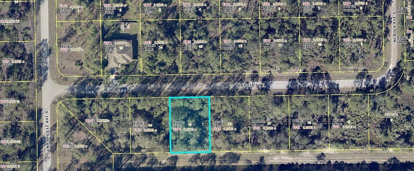 0.26 Acres of Residential Land for Sale in Lehigh Acres, Florida