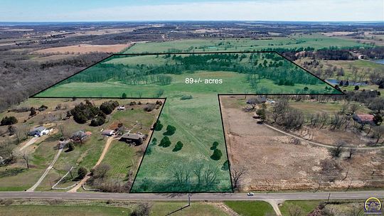 89.2 Acres of Agricultural Land for Sale in Tecumseh, Kansas