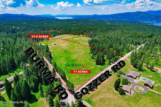 44.8 Acres of Agricultural Land with Home for Sale in Harrison, Idaho