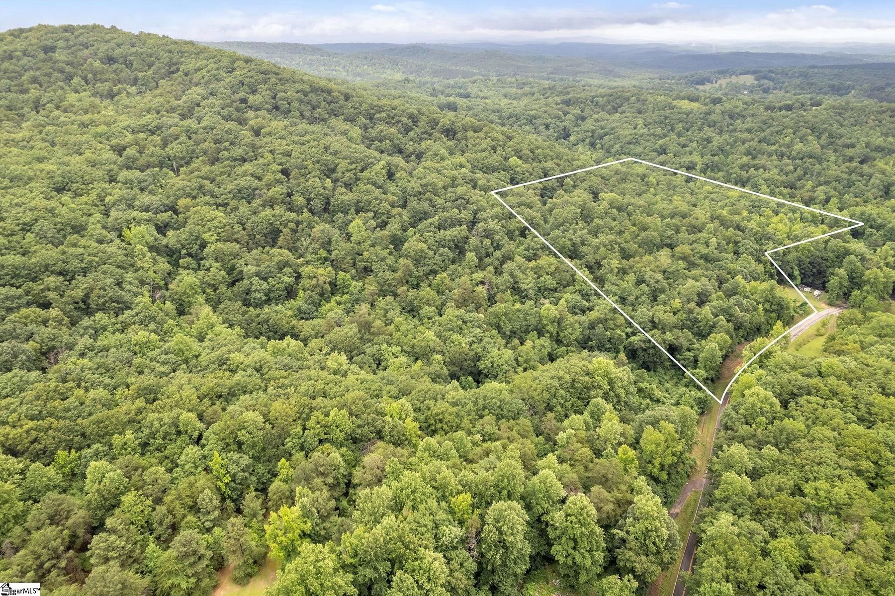17.1 Acres of Land for Sale in Pickens, South Carolina