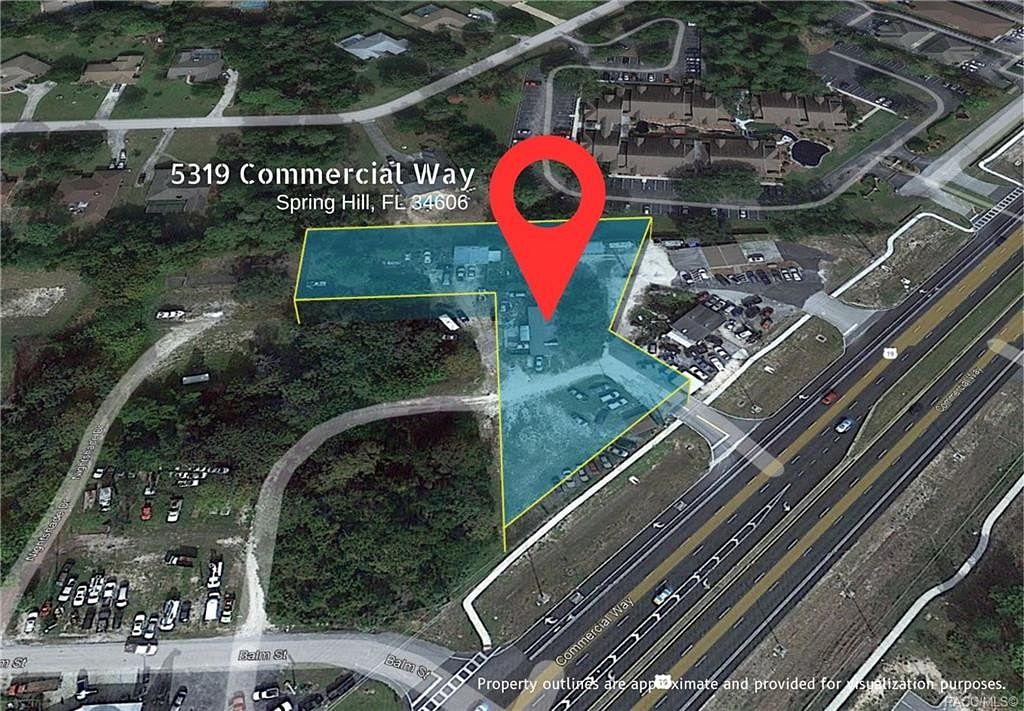 1.2 Acres of Commercial Land for Sale in Spring Hill, Florida