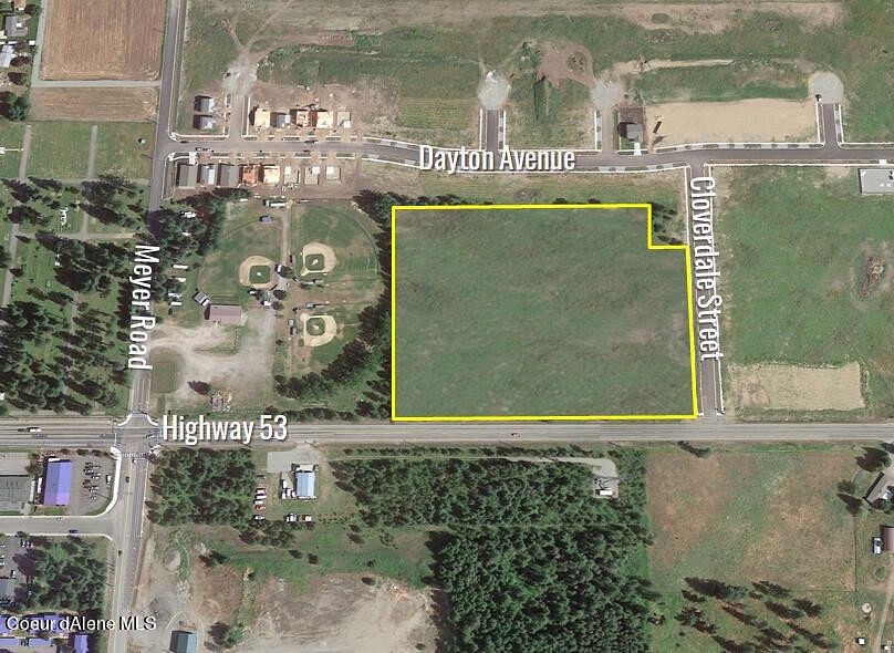 10.6 Acres of Mixed-Use Land for Sale in Rathdrum, Idaho