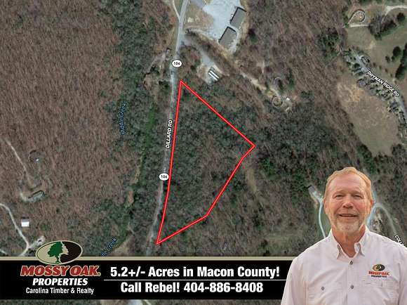 5.3 Acres of Recreational Land for Sale in Scaly Mountain, North Carolina