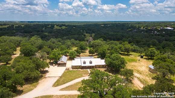 38 Acres of Agricultural Land with Home for Sale in La Vernia, Texas