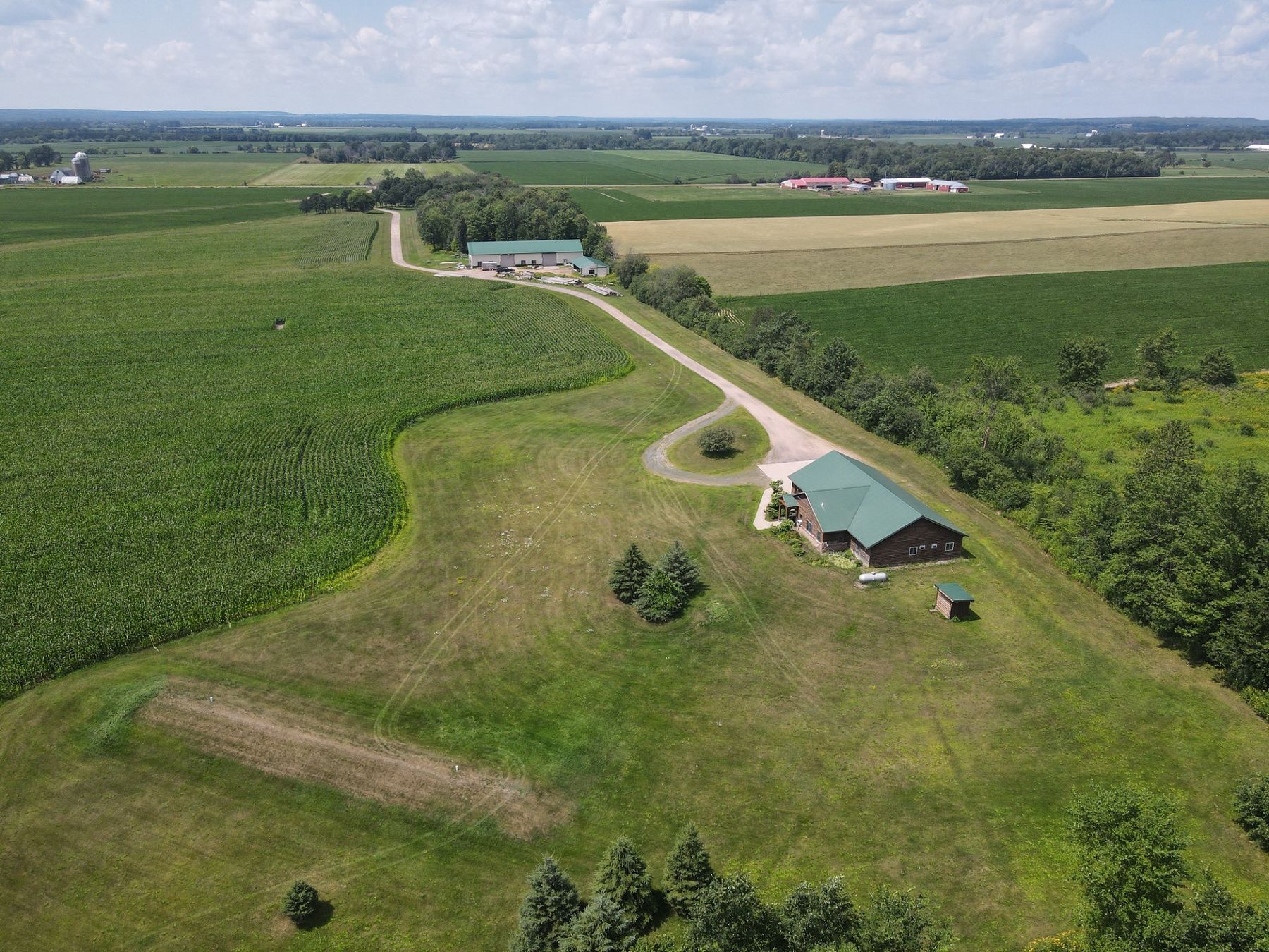 18.2 Acres of Recreational Land with Home for Sale in Rice Lake, Wisconsin