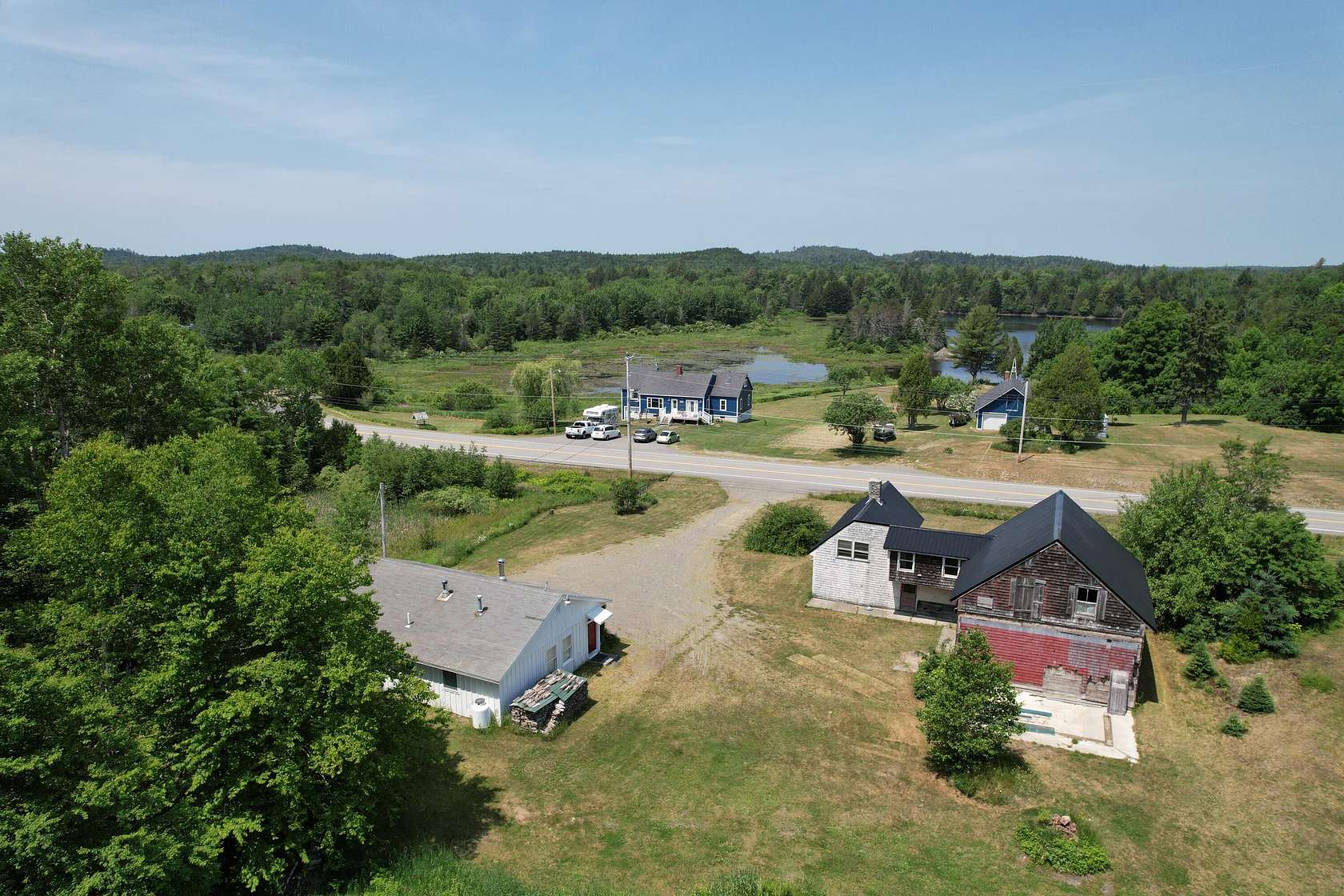 2 Acres of Improved Mixed-Use Land for Sale in Whiting, Maine