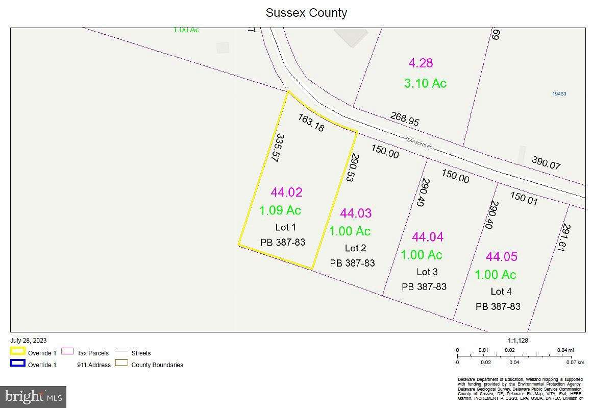 1.1 Acres of Residential Land for Sale in Georgetown, Delaware