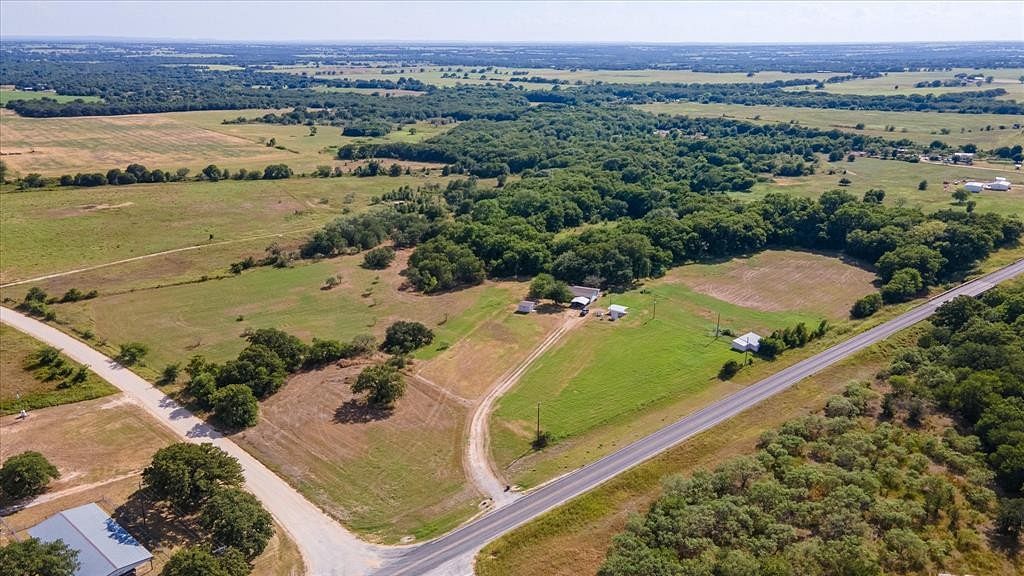 16.6 Acres of Land with Home for Sale in De Leon, Texas