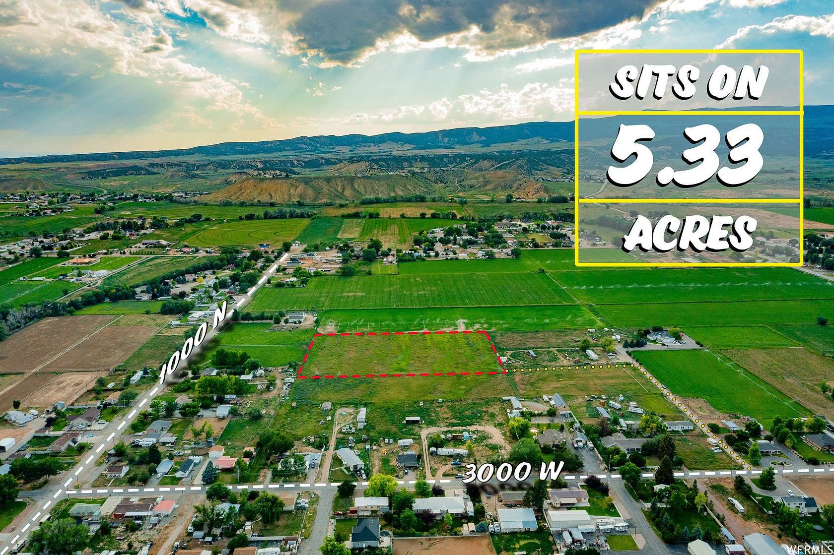 5.33 Acres of Agricultural Land for Sale in Vernal, Utah