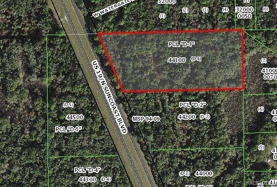 21.09 Acres of Land for Sale in Crystal River, Florida