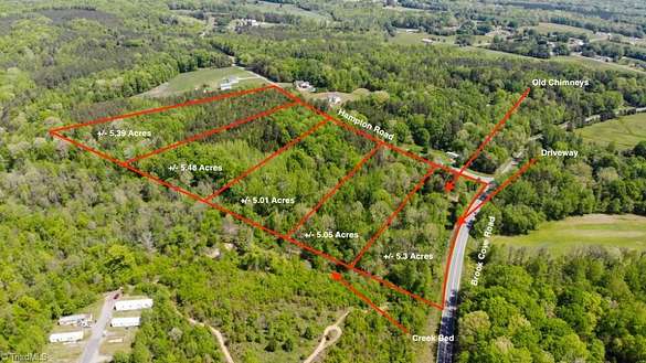 5.5 Acres of Residential Land for Sale in Germanton, North Carolina